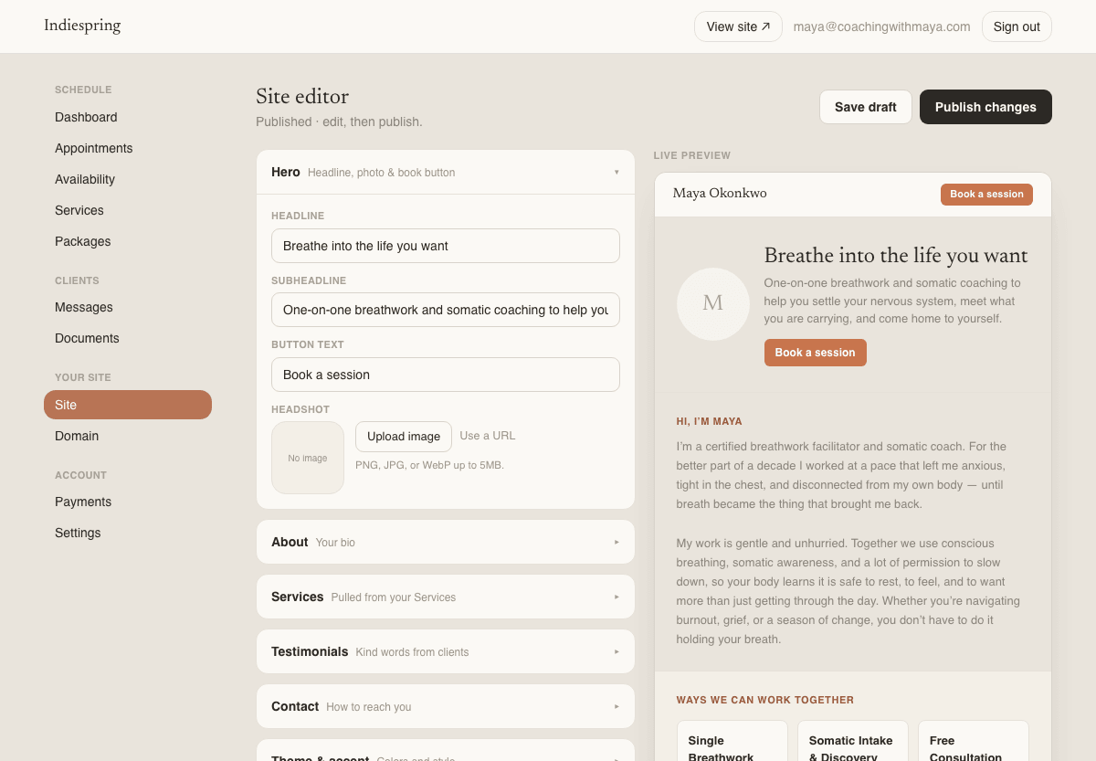 theme editor